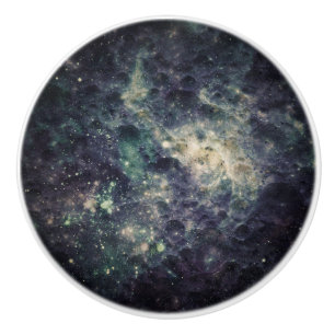 Pomo De Cerámica Galaxia Desolada Rock Espacial Fresco Espacio de D