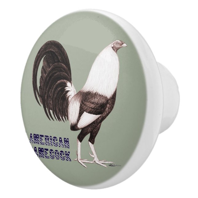 Pomo De Cerámica Gamecock Sepia (Derecha)