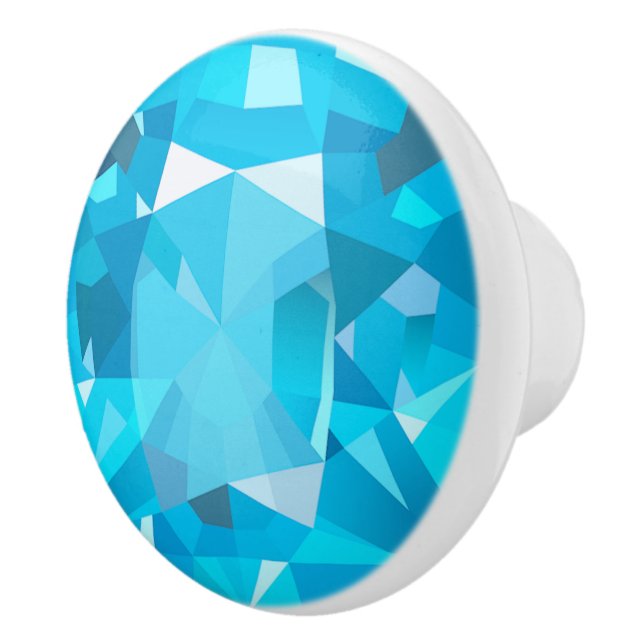 Pomo De Cerámica Gem Design (Derecha)