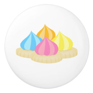 Pomo De Cerámica Gemas de hielo