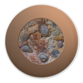 Pomo De Cerámica Geología Grungy Sedemantary Rock Textura