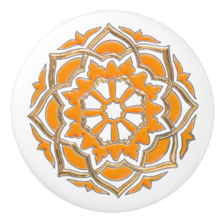 Pomo De Cerámica Geométrico Moderno