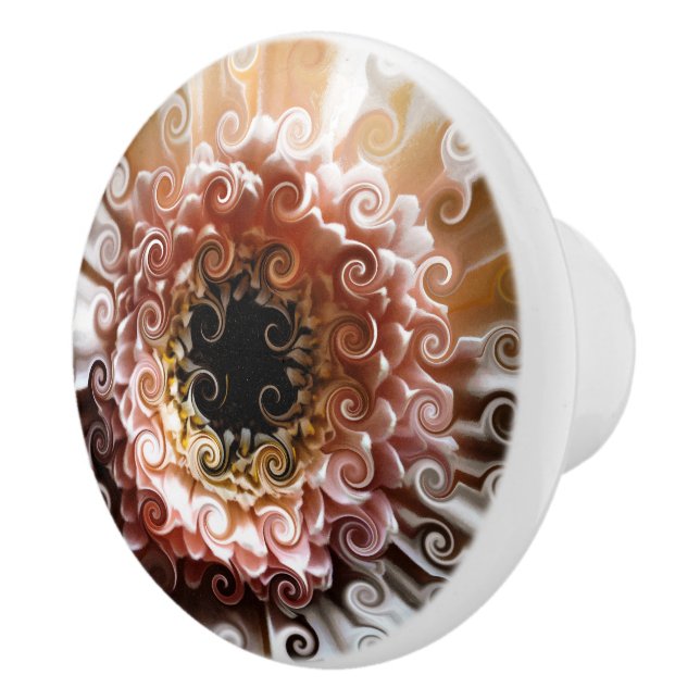 POMO DE CERÁMICA GERBERA FLOWER (Derecha)