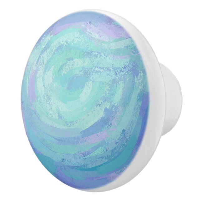 Pomo De Cerámica Glaciar (Derecha)