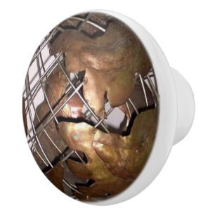 Pomo De Cerámica Globe de cobre