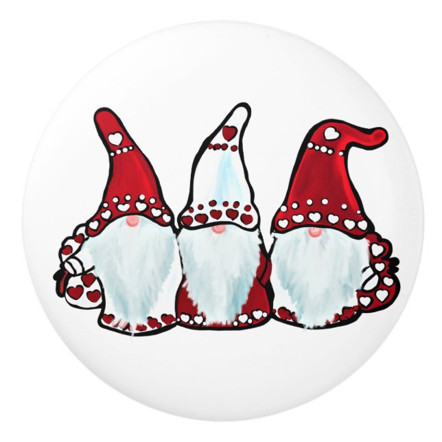 Pomo De Cerámica Gnome (Anverso)