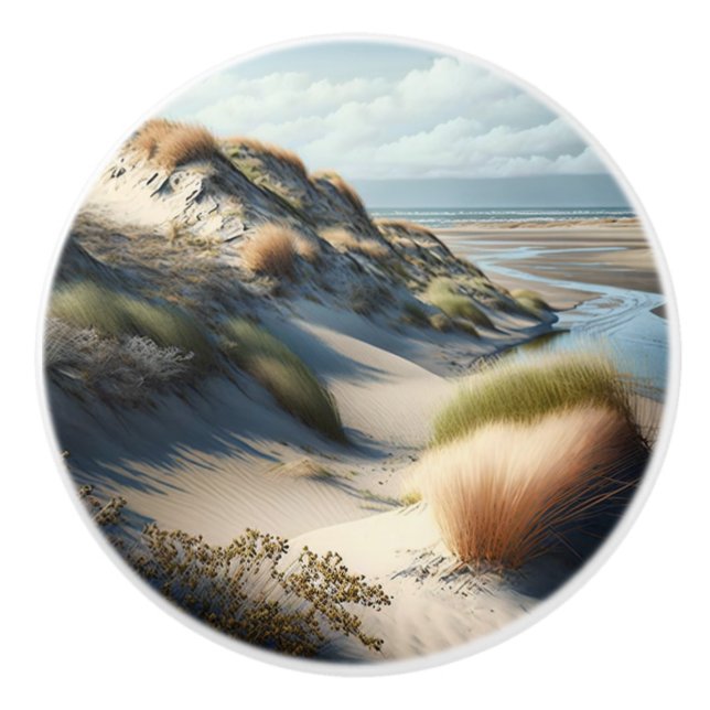 Pomo De Cerámica Golden Dunes (Anverso)