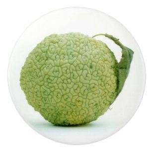 Pomo De Cerámica Gran Manzana Verde