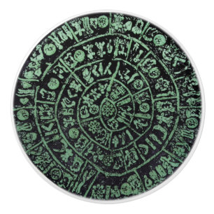 Pomo De Cerámica Grecia Creta Fhaistos código de historia de discos