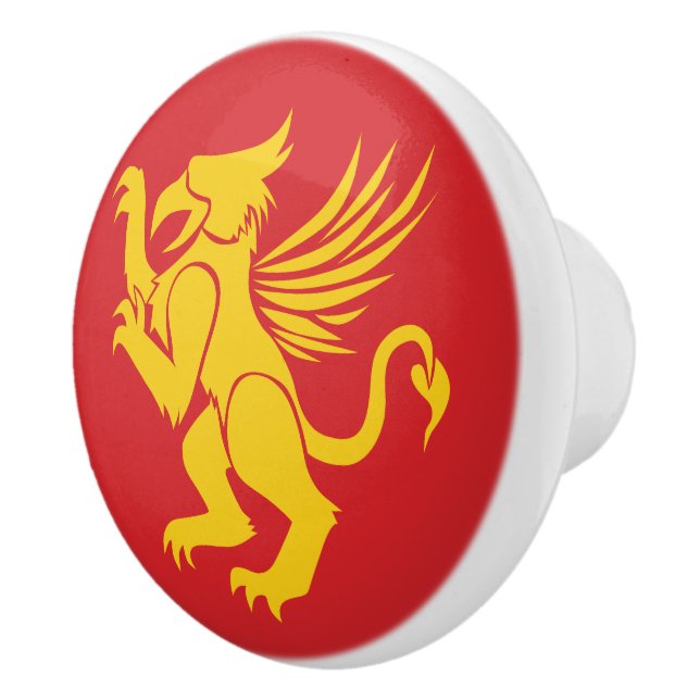 Pomo De Cerámica Griffin (Derecha)