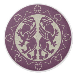 Pomo De Cerámica Griffins medieval