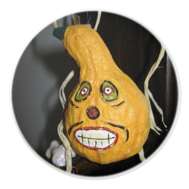 Pomo De Cerámica Grinning Gourd (Anverso)