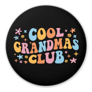 Pomo De Cerámica Guay Grandmas Club III