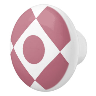 Pomo De Cerámica Guerrería de Mod Retro 60