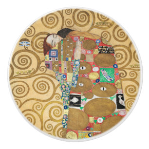 Pomo De Cerámica Gustav Klimt - Complemento, Frisa Estúclet