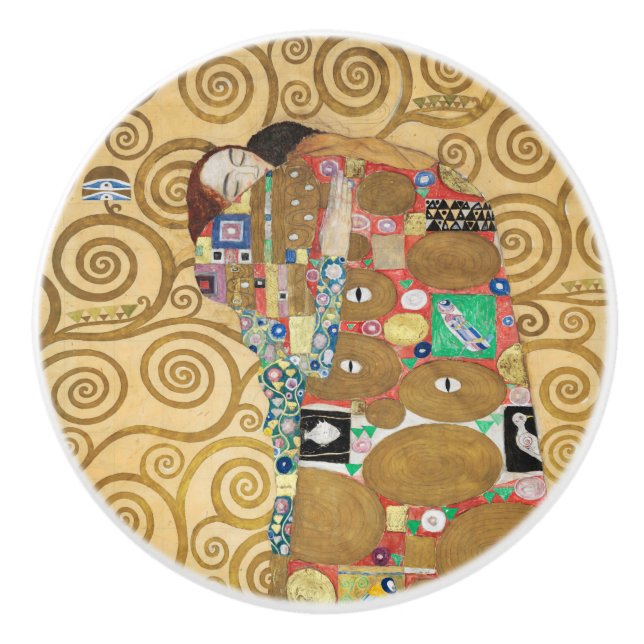 Pomo De Cerámica Gustav Klimt - Complemento, Frisa Estúclet (Anverso)