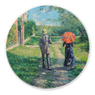 Pomo De Cerámica Gustave Caillebotte - El Camino Alto