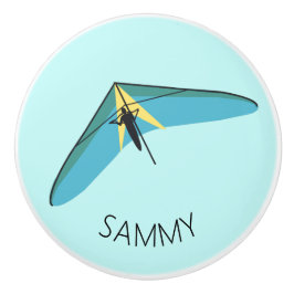 Pomo De Cerámica Hang Gliding