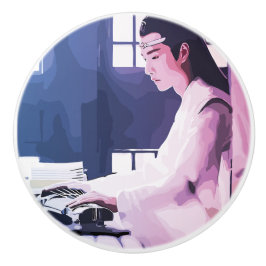 Pomo De Cerámica Hanguang Jun Lan Wangji El Indomable MDZS