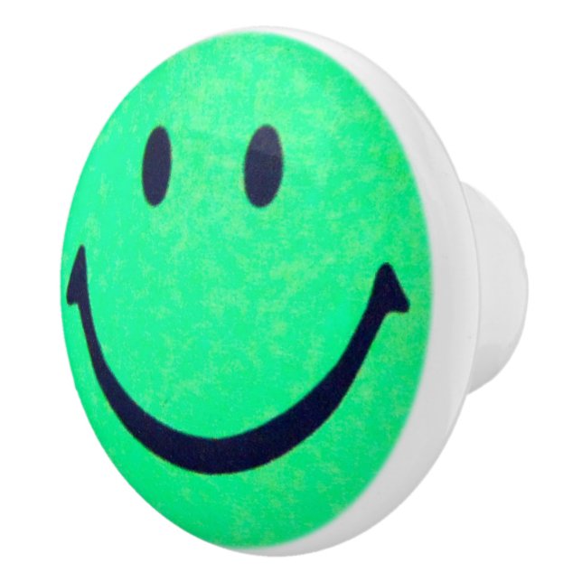 Pomo De Cerámica Happy face – Happiness – smiling face (Derecha)