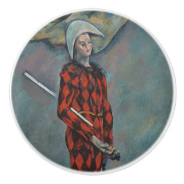 Pomo De Cerámica Harlequin (Joker) (por Paul Cézanne)