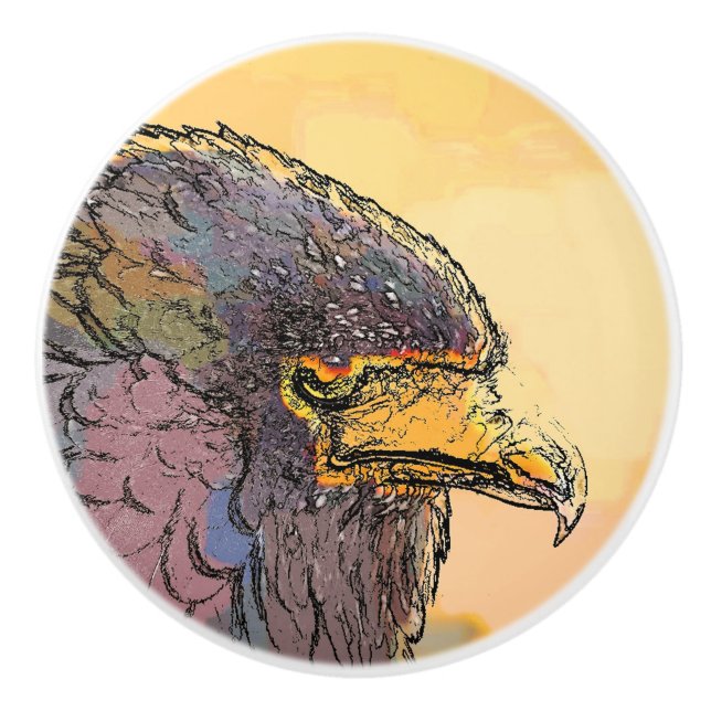 POMO DE CERÁMICA HAWK (Anverso)