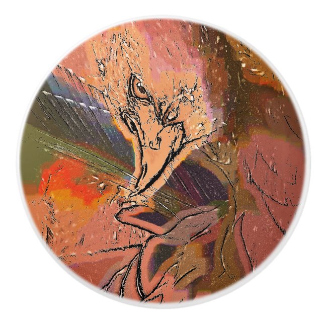 POMO DE CERÁMICA HAWK (Anverso)