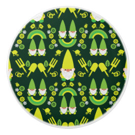 Pomo De Cerámica Head Garden Gnome Gardener