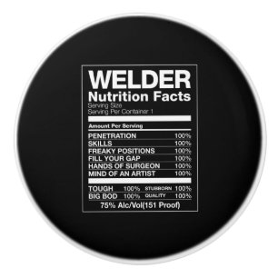 Pomo De Cerámica Hechos de nutrición de soldadura