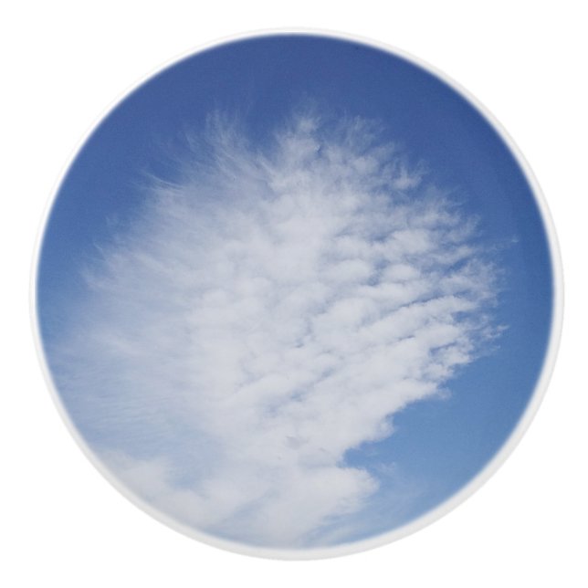 Pomo De Cerámica Hermosa nube (Anverso)