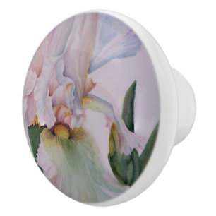 POMO DE CERÁMICA HERMOSO CONOCIMIENTO CERAMICO DE IRIS BLANCO ÚNICO