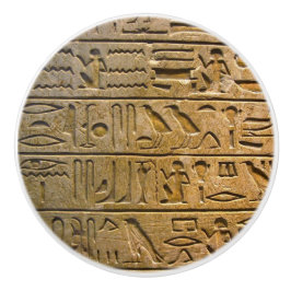 Pomo De Cerámica Hieroglyphics Ceramic Knob