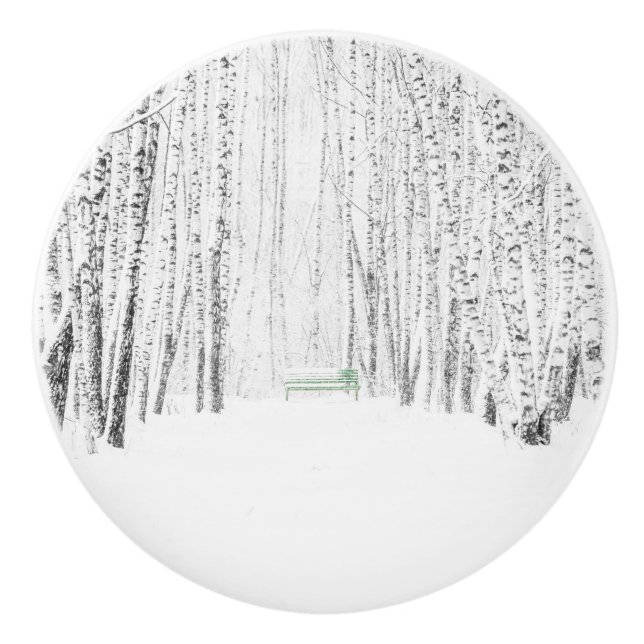 Pomo De Cerámica Historia de los Navidades blancos (Anverso)