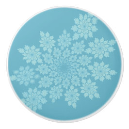 Pomo De Cerámica Hojas delgadas en pastel