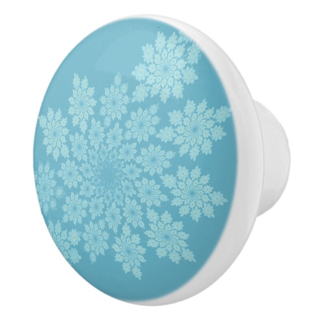 Pomo De Cerámica Hojas delgadas en pastel (Derecha)