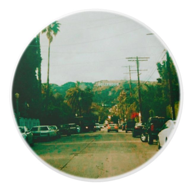Pomo De Cerámica Hollywood Hills (Anverso)