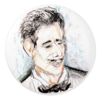 Pomo De Cerámica Hombre elegante