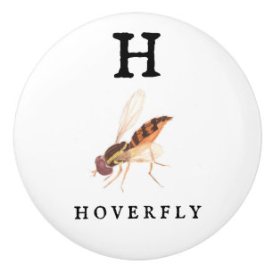 Pomo De Cerámica Hoverfly