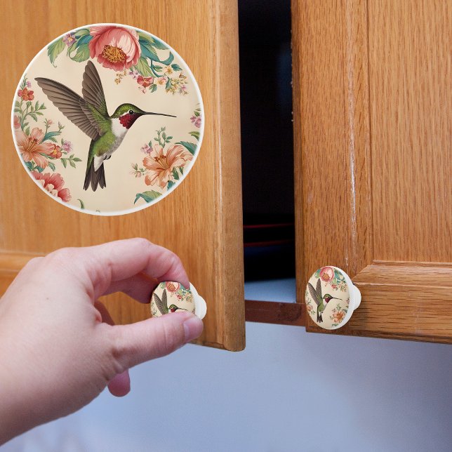 Pomo De Cerámica Hummingbird (Subido por el creador)