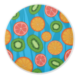 Pomo De Cerámica Humor de la fruta