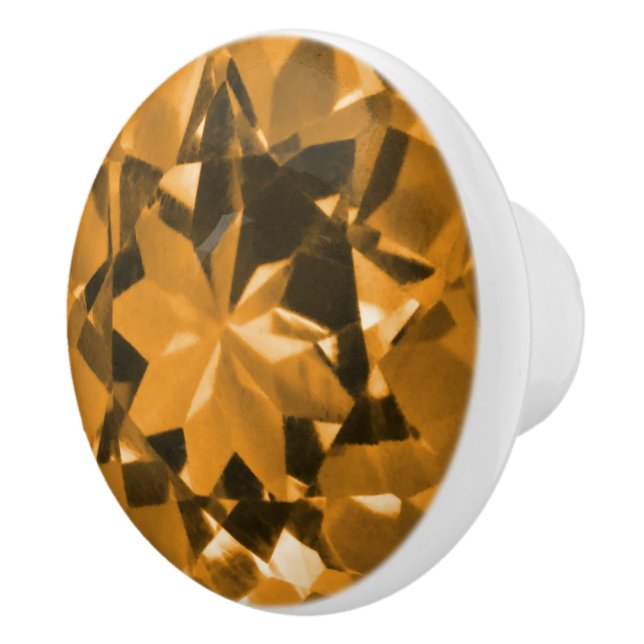 Pomo De Cerámica Ilusión de citrina (Derecha)