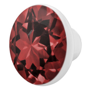 Pomo De Cerámica Ilusión de Garnet