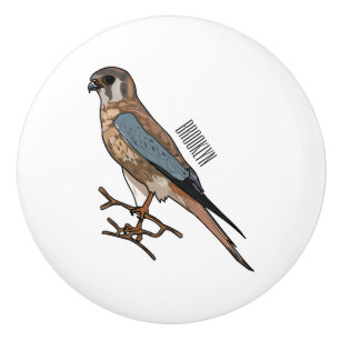 Pomo De Cerámica Ilustracion de personalizado de aves de corral de