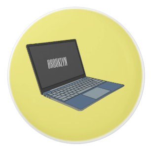 Pomo De Cerámica Ilustracion de personalizado para portátiles