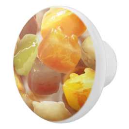 Pomo De Cerámica Ilustracion de postres Taro Ball