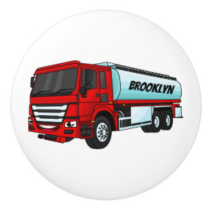 Pomo De Cerámica Ilustracion del personalizado de transporte de com