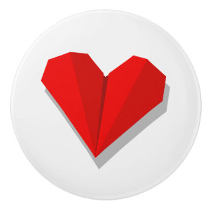 Pomo De Cerámica Ilustracion vectorial del origen del corazón de am