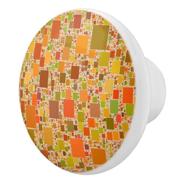 Pomo De Cerámica Ilustraciones abstractas de moda geométricas del (Derecha)