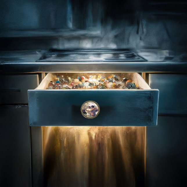 Pomo De Cerámica Imagen de Jesucristo Bautismo uno (Subido por el creador)