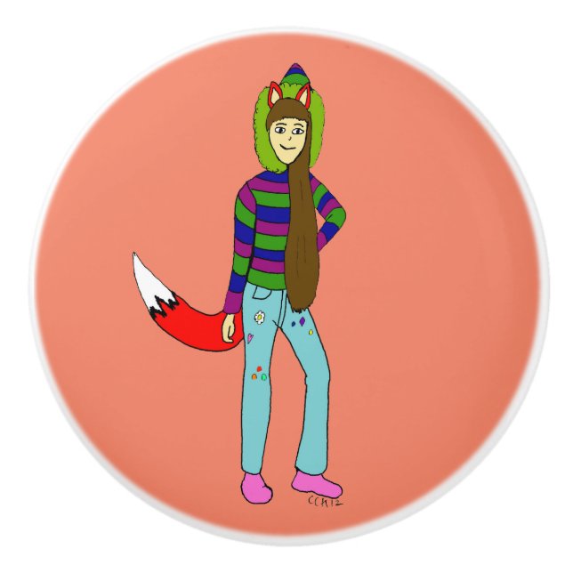 Pomo De Cerámica imbécil (Anverso)